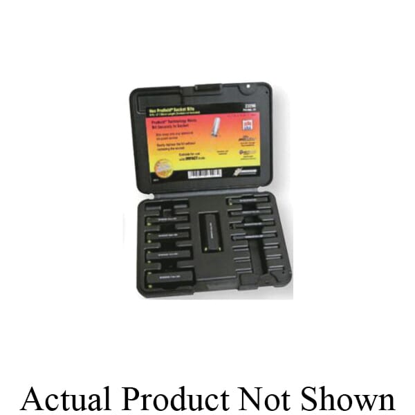 Bondhus® 30646 ProHold® Socket Bit Set, 4 to 10 mm Hex, 6 Pieces, ProGuard™